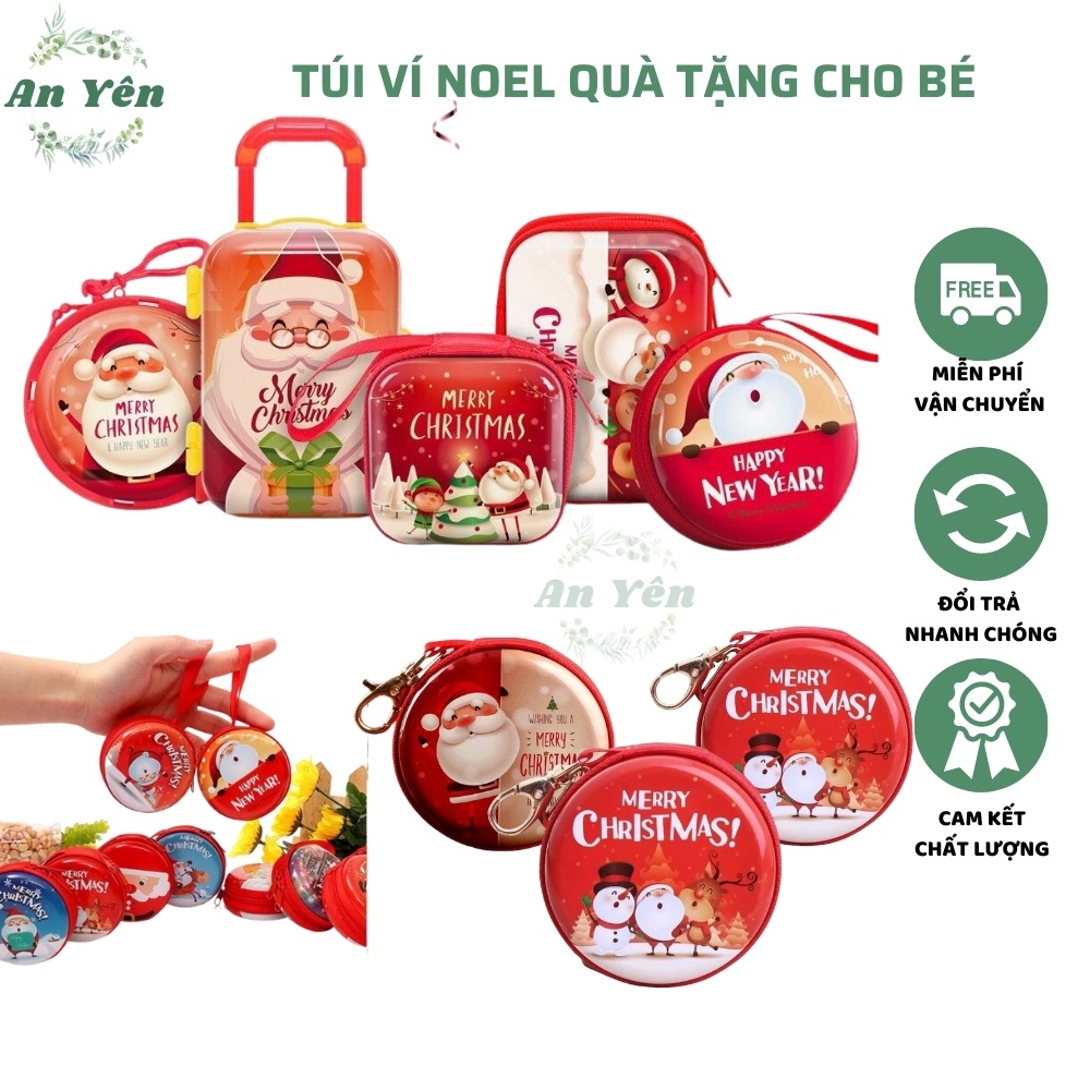 Túi Ví Noel quà giáng sinh siêu xinh hot quà tặng noel giáng sinh cho bé yêu