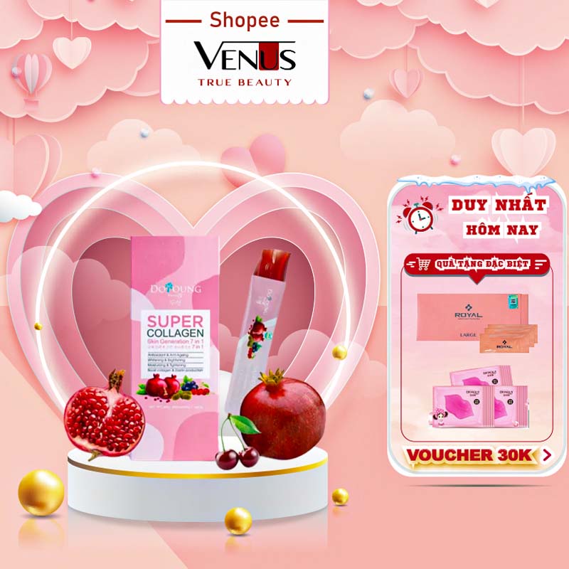 Thạch collagen DoYoung Beauty Super collagen skin generation 7 in 1