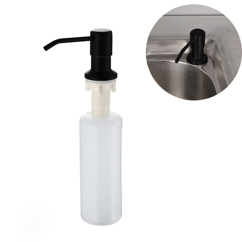 Bình đựng xà phòng / lotion có đầu bơm xoay 360 độ cho bồn rửa nhà tắm