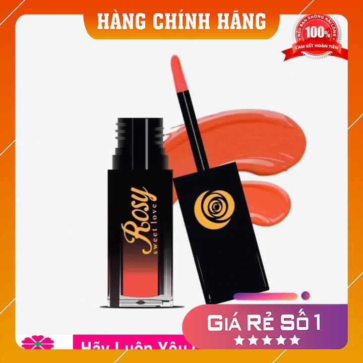 Son Kem Rosy❤️FREE SHIP❤️Son Kem Rosy Siêu Lì Chính Hãng Full Màu Nguyên Mã