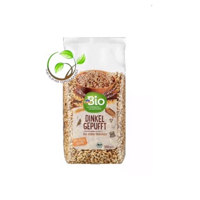 Bỏng Dinkel mật ong DmBio 200g