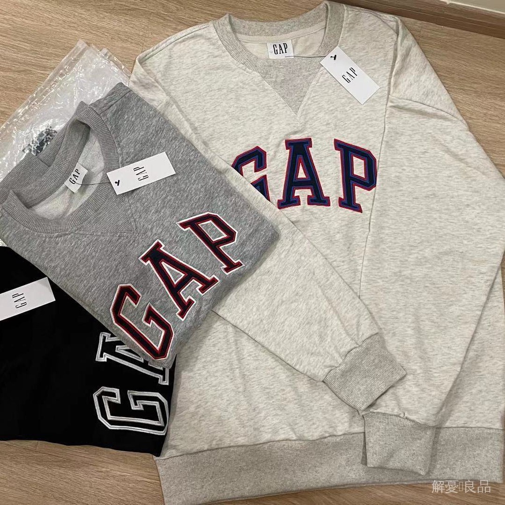 Hàng Có Sẵn Áo Hoodie Tay Dài Họa Tiết Thêu Phong Cách Đại Học Dành Cho Nam Nữ