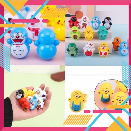 [5️][FREESHIP] BỘ 20 CON LẬT ĐẬT HOẠT HÌNH [HCM]