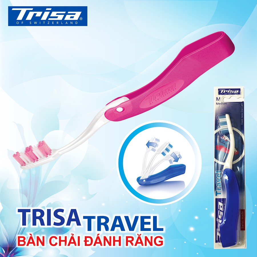 Bàn Chải Đánh Răng Trisa Travel