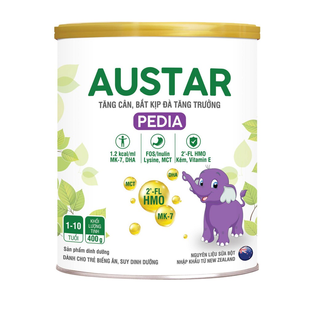 Sữa Cao Năng Lượng Austar Pedia 900g