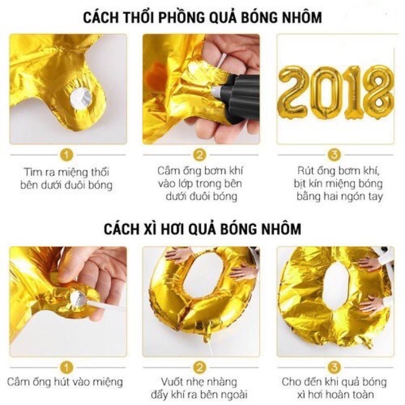 Set bóng trang trí sinh nhật chủ đề Nàng Tiên Cá cho bé gái