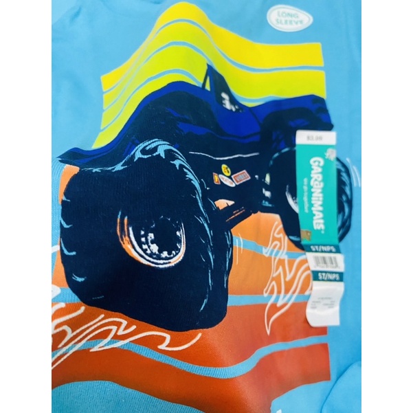 Áo tay dài bé trai hoạ tiết xuất xịn Pla.ce và Garanimals