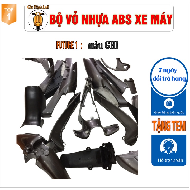 Dàn áo xe Future 1 màu GHI, nhựa ABS nguyên sinh 1999-2000 SPP - 831 (2099)