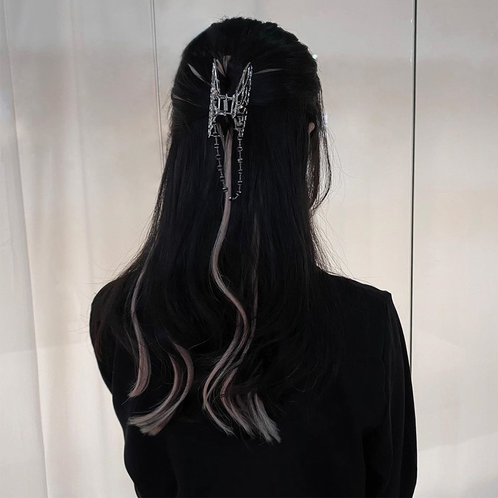 Kẹp Tóc Hình Trái Tim Và Bươm Bướm Dễ Thương Cho Nữ