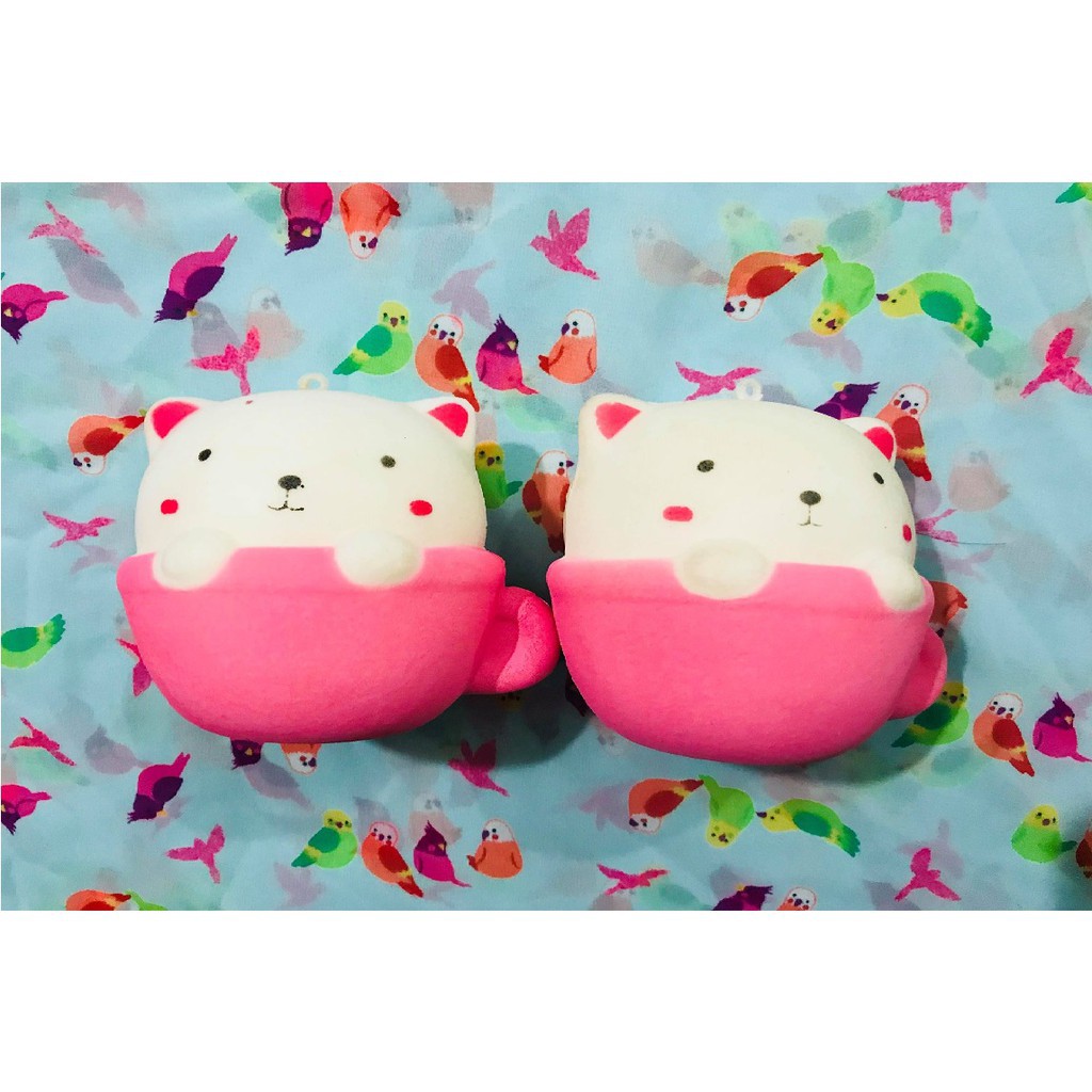 SQUISHY CỐC MÈO PHỐI MÀU DỄ THƯƠNG |shopee. Vn\Shopgiayred