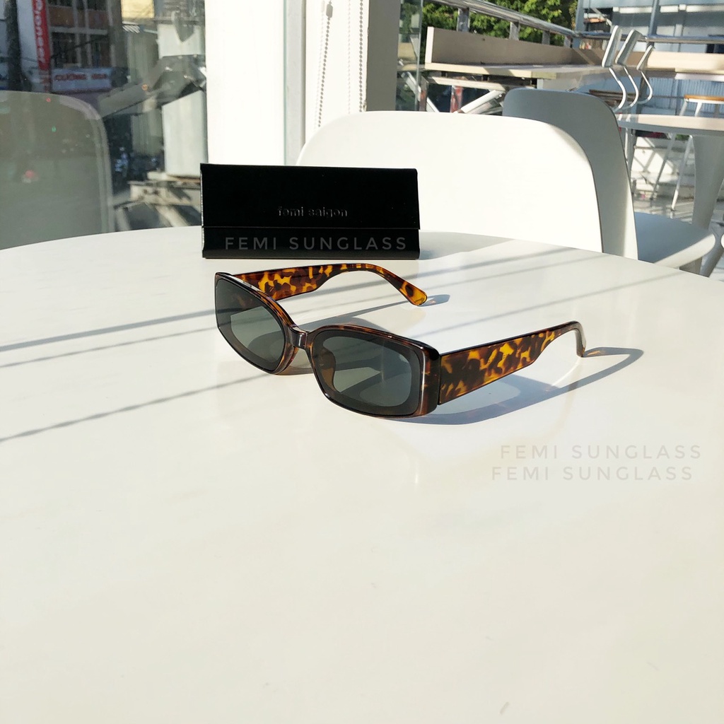 Kính mát thời trang Femi Rum, kính râm nam nữ chống UV