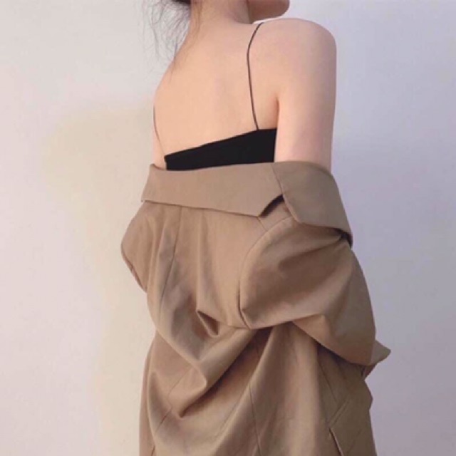 Áo 2 dây mảnh croptop | BigBuy360 - bigbuy360.vn