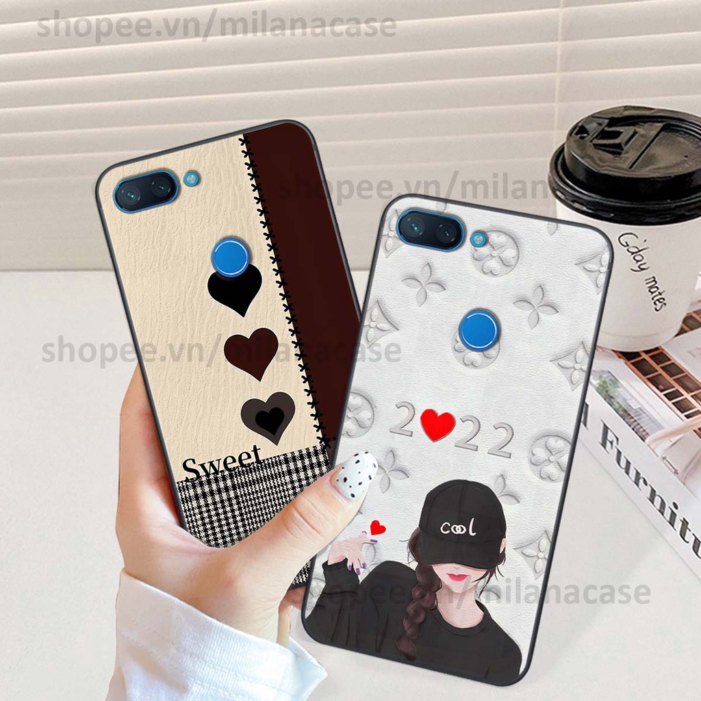 Ốp Xiaomi Mi 8 SE / Mi 8 Lite hình trái tim be love tình yêu siêu đẹp, cá tính, thời trang