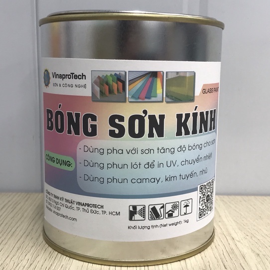 Keo bóng sơn kính