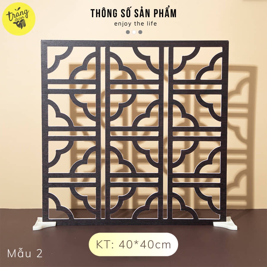Tấm gỗ giả khung cửa sổ