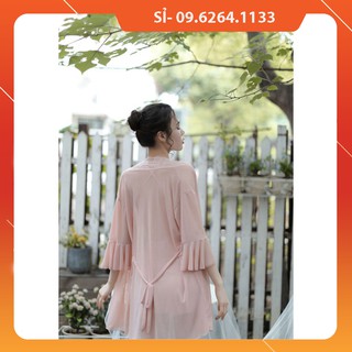 [HÀNG CÓ SẴN, LOẠI 1] Đồ ngủ sexy xuyên thấu đẹp dành cho nữ giá rẻ gồm áo choàng ngủ và váy ngủ 2 dây sexy đẹp Hàng Quả