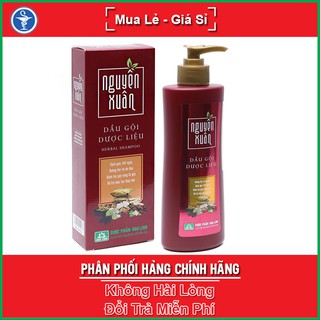 Dầu gội dược liệu Nguyên Xuân Đỏ chai 250ml giúp giảm ngứa, gàu, giúp tóc khỏe, mềm mại, giảm gãy rụng, yespharmacy