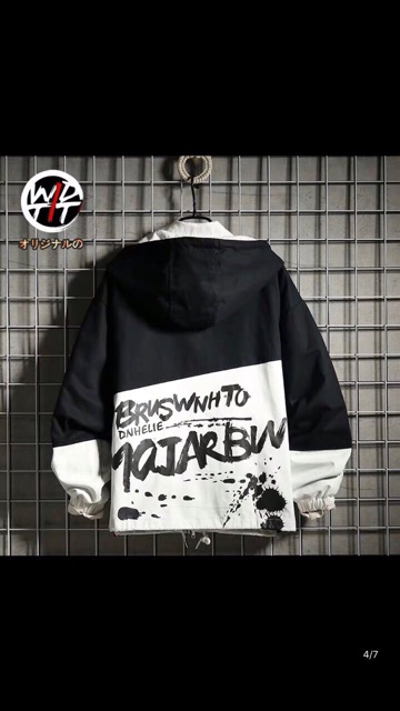 Áo khoác kaki nam & nữ  phối màu chữ WHOBMT cực đẹp | BigBuy360 - bigbuy360.vn