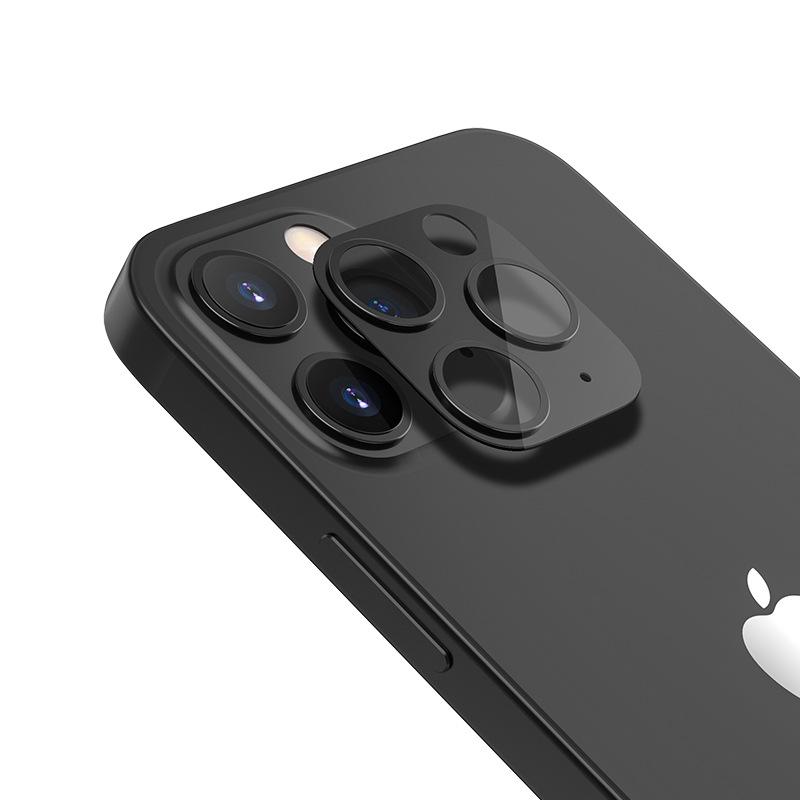 Kính cường lực 3D 9H bảo vệ ống kính máy ảnh cho Iphone 12 Mini 11 Pro Max
