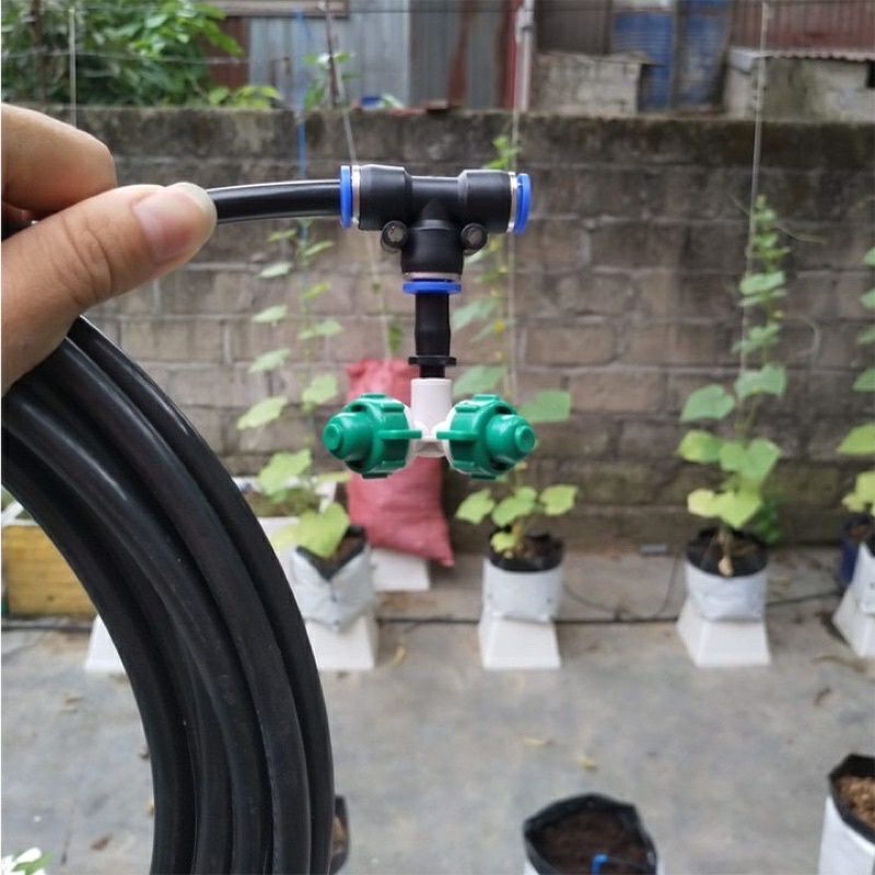 Dây phun sương, dẫn nước 8mm ( giá 1mét ) nhựa nguyên sinh,  tưới cây,  tưới rau, tưới lan,