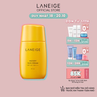 Kem chống nắng cho da thường đến da khô Laneige Watery Sun Cream SPF50+ PA++++ 50ML