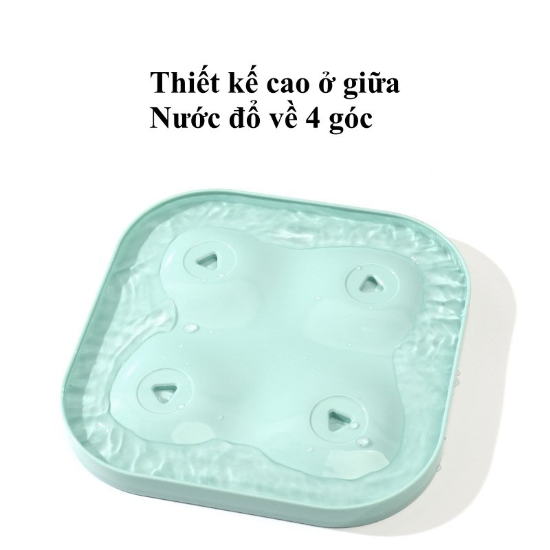 Khay/Giá Úp Bình Sữa, Núm Ti Cho Bé Hình Nhánh Cây Cao Cấp