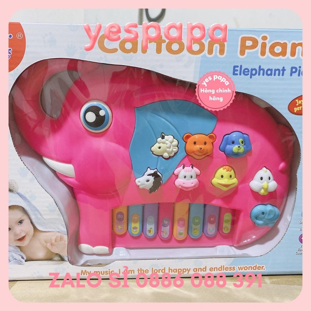 Cartoon Piano - Đồ chơi Piano - Bàn Phím Piano Bé Âm Nhạc