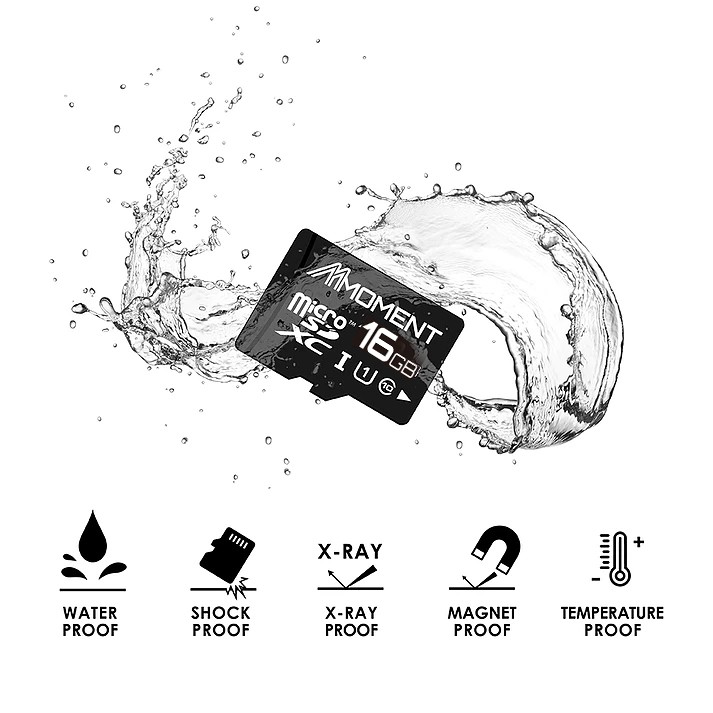 (Chống nước) Thẻ nhớ Micro SDHC U1 Moment 100Mb/s tốc độ cao- Hãng phân phối chính thức