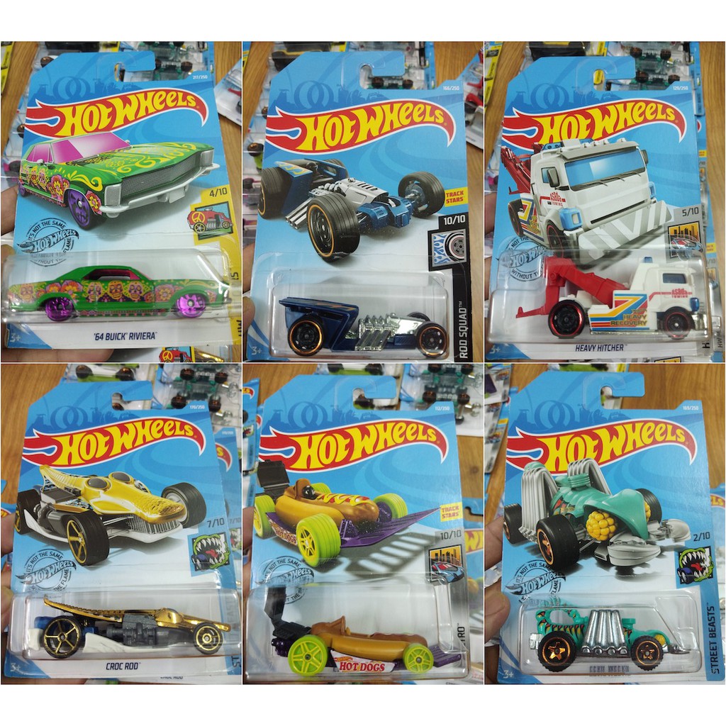 Xe mô hình chính hãng HotWheels - cơ bản (4)