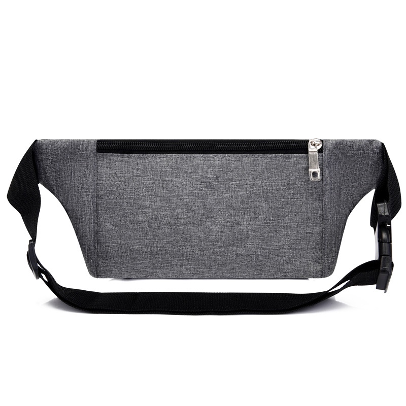 Túi bao tử, túi đeo chéo nam nữ vải bố SENGAO size 27cm TUI-07