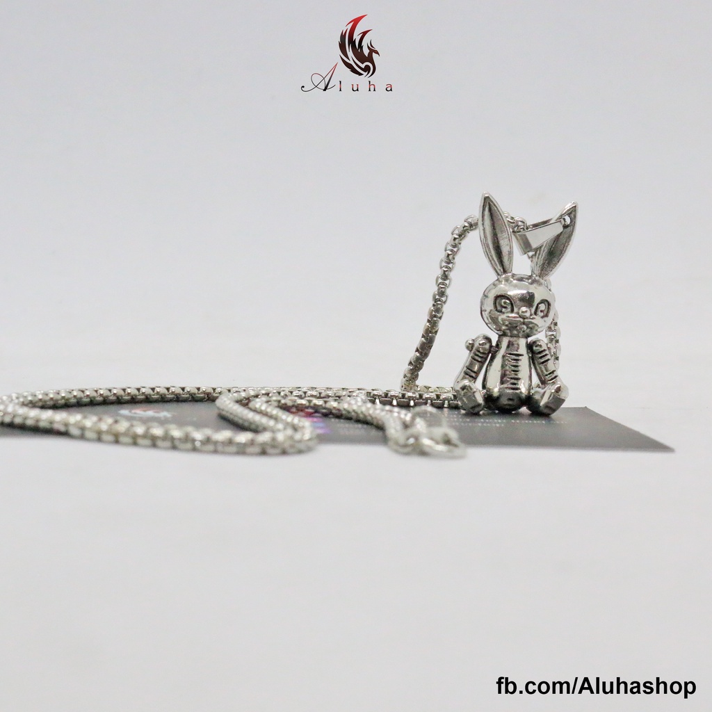 Dây chuyền hợp kim mạ Crazy Rabbit lên đồ cực kì cá tính phong cách HIPHOP - NL146 - Aluha