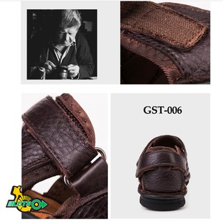 Giày sandal bít mũi da bò Wise Sheep 38-46