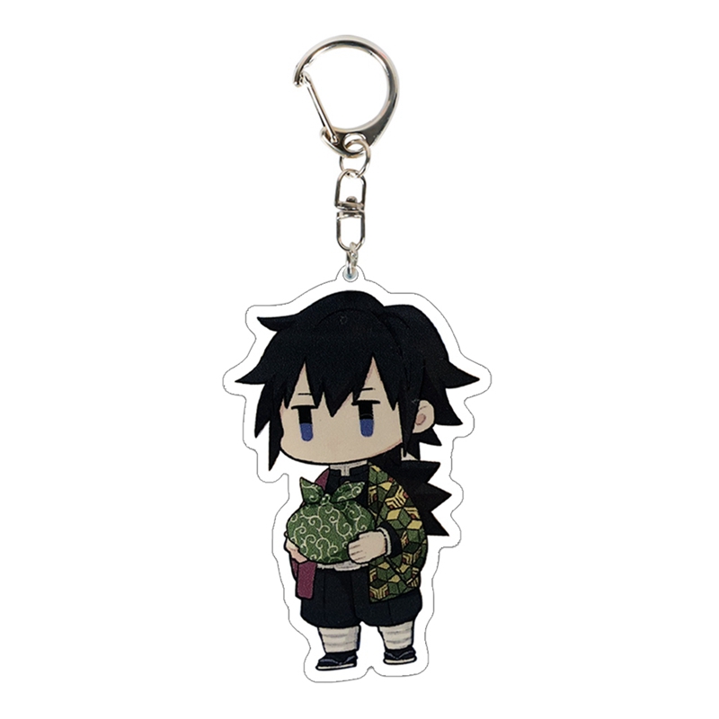flowersqueen Móc Khóa Cặp Đôi Hóa Trang Nhân Vật Anime