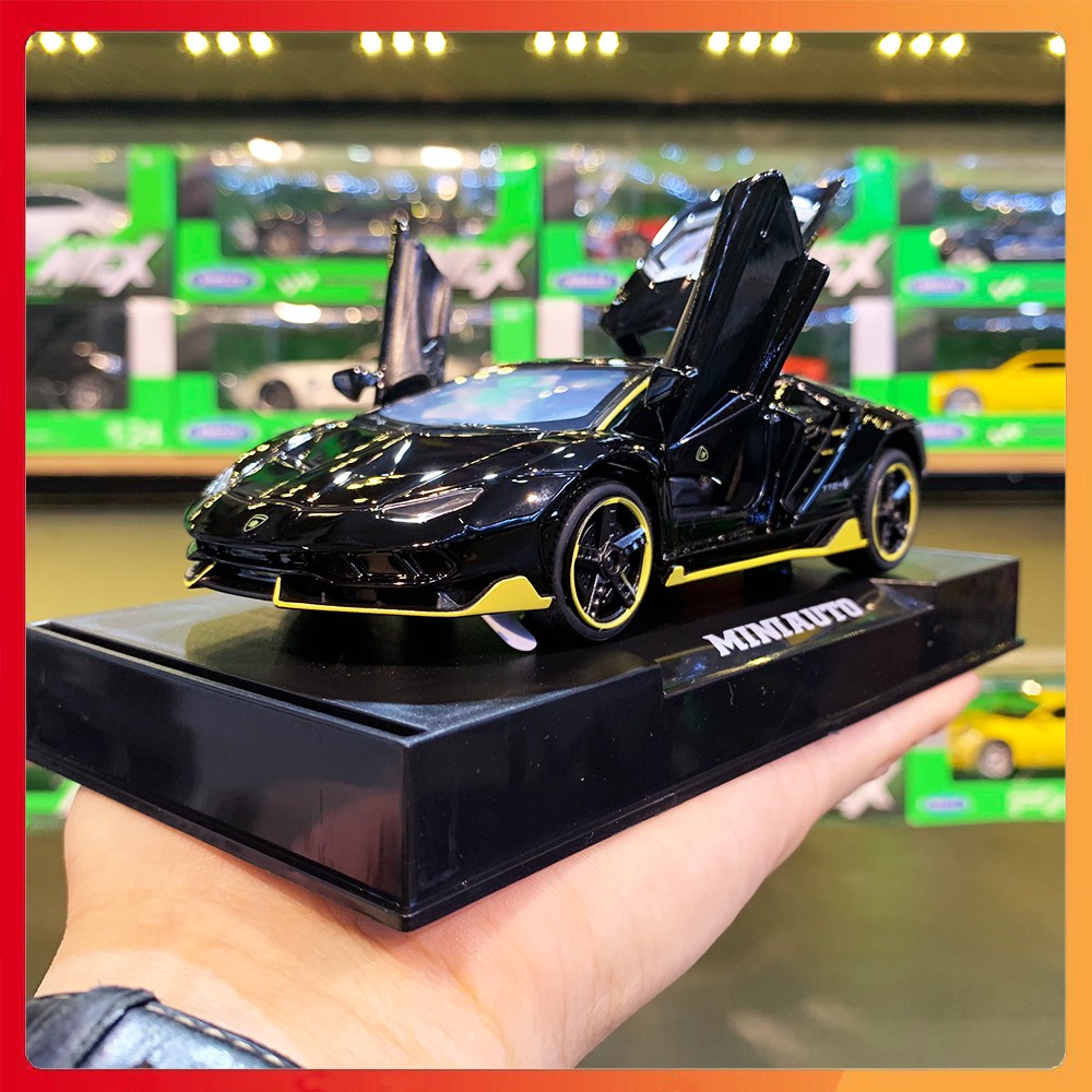 Mô hình xe Lamborghini Centenario LP 770-4 tỉ lệ 1:32 hãng MINIAUTO