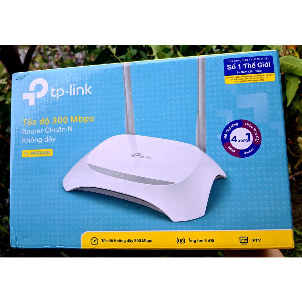 Bộ phát Wifi TP Link 840N (2 anten, 300Mbps)