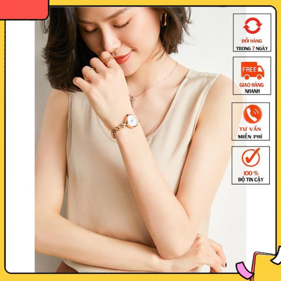 [Hàng loại 1] Áo Ba Lỗ Hai Dây Nữ Lụa Satin Hàn Cao Cấp Madela, Áo 2 Dây Nữ - AKT04