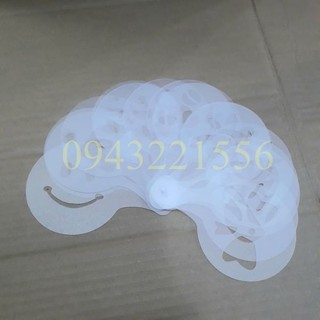 Bộ 16 khuôn rắc bột cacao, bột trang trí, miếng tạo hình capuchino