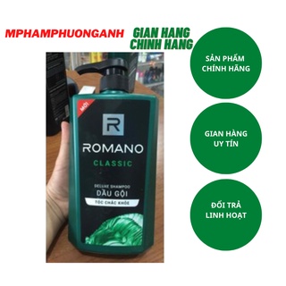 Dầu Gội Hương Nước Hoa Romano 650G