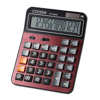 Gtttzen Ct-8840 Solar Battery Multi-Function Office Calculator