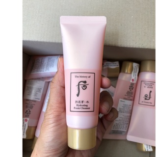 ❤️Sữa rửa mặt Whoo hồng ( Hydrating Foam Cleanser )