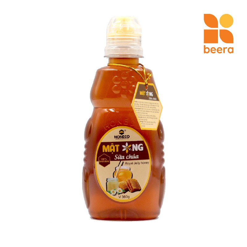 [Giá tốt- Mua nhiều giảm nhiều] Mật Ong Sữa Chúa Honeco Beera pha nước ấm hoặc đắp mặt(360g)