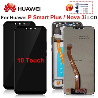 [Công cụ miễn phí] Khung có sẵn cho Huawei Nova 3i / P Smart + (P Smart Plus) Thay thế bộ số hóa màn hình cảm ứng LCD Dispaly