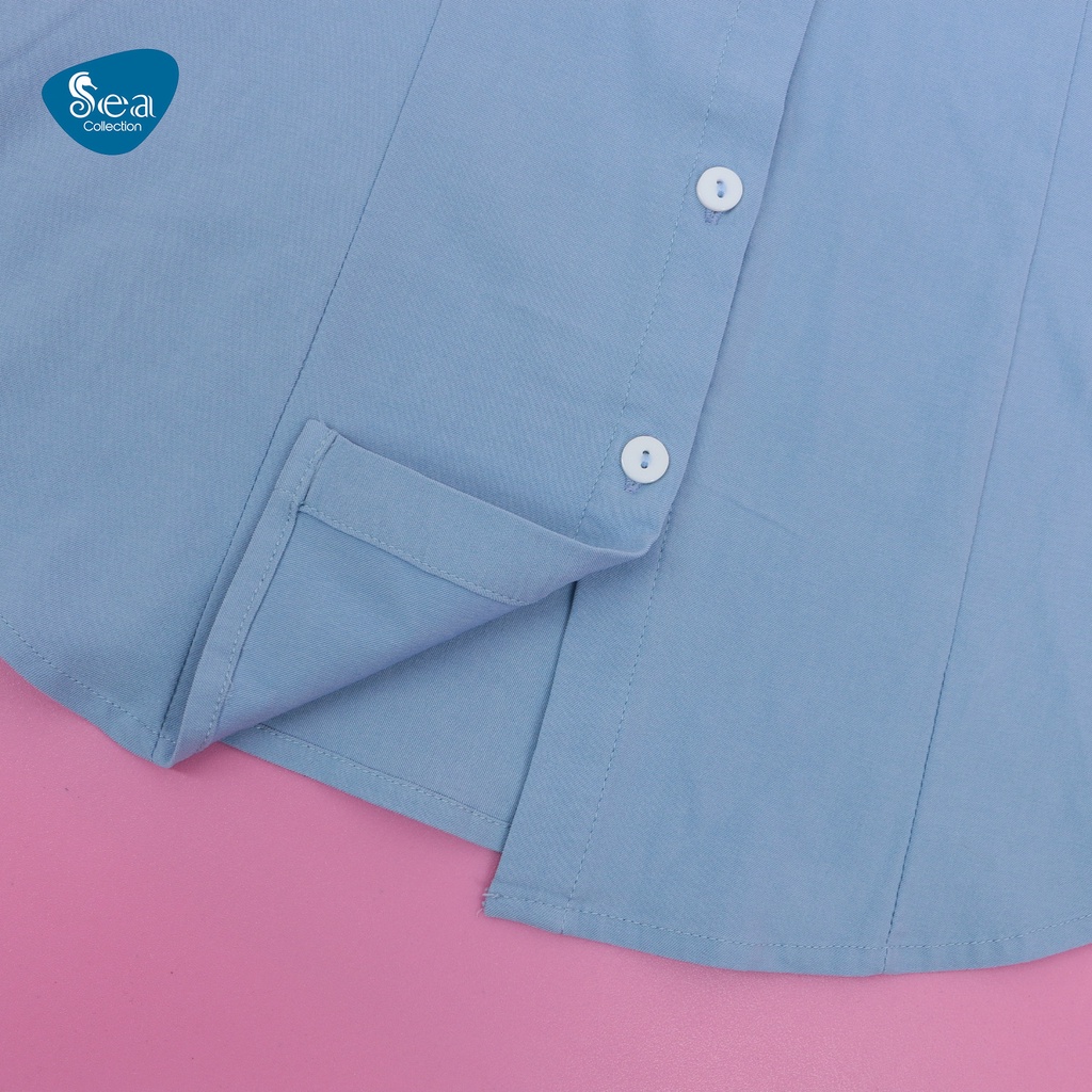 Áo Sơ Mi Màu Nữ Sea Collection Tay Dài 13318