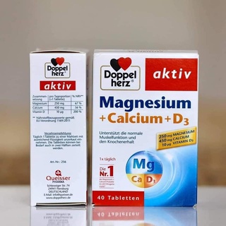 Viên uống Magnesium + calcium+ D3