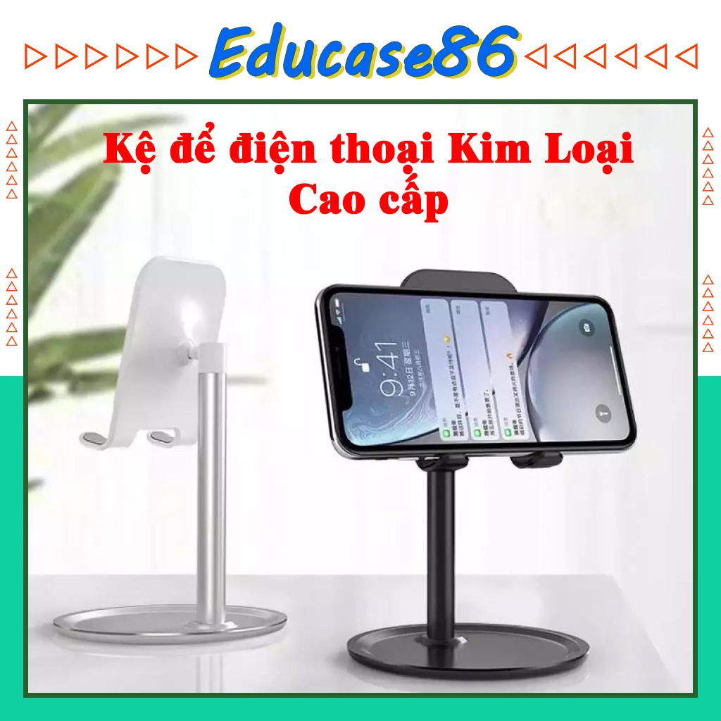 Giá đỡ, kẹp điện thoại, ipad K1 DESKTOP SUPPORT chân chắc chắn, giá rẻ Educase86