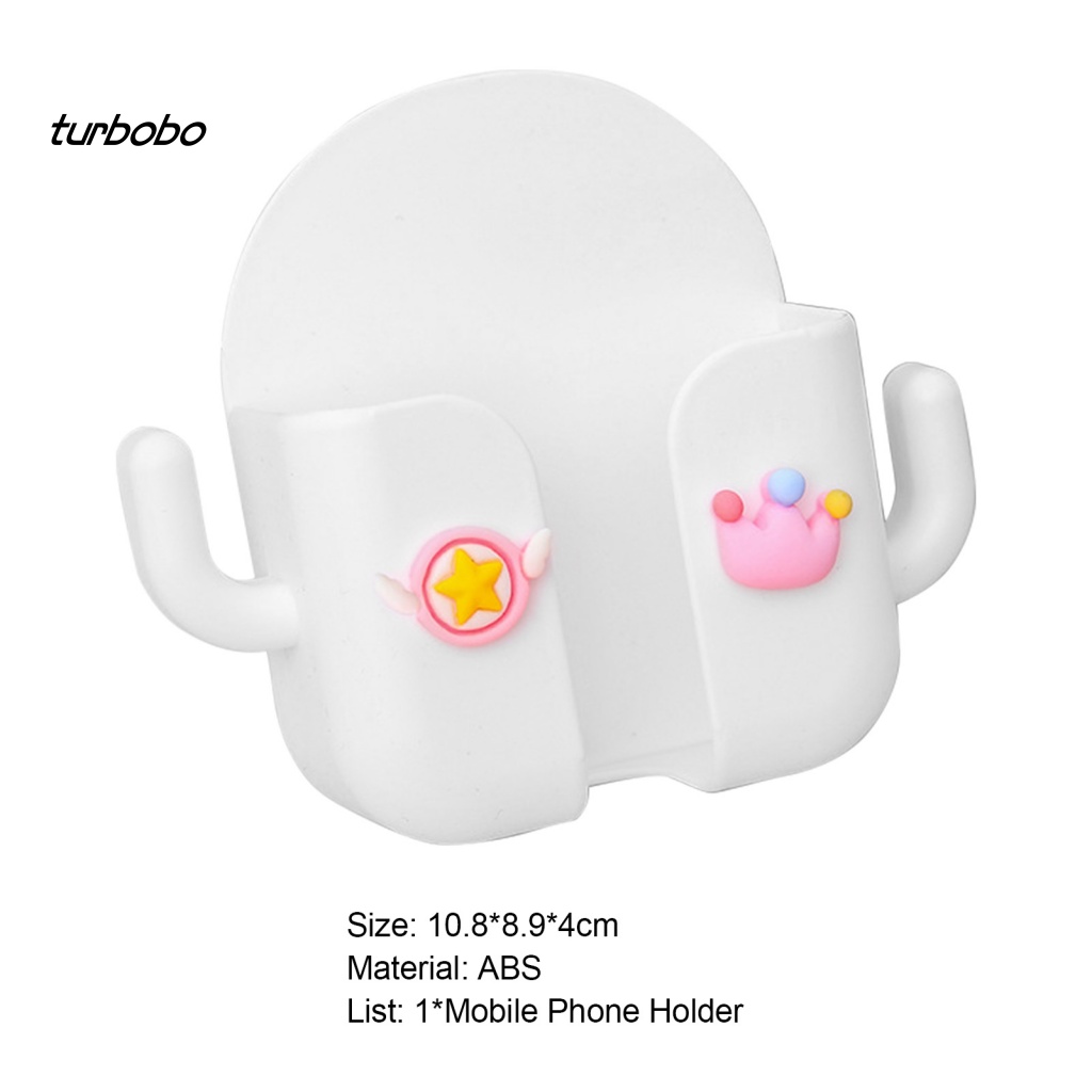 Giá Đỡ Điện Thoại Di Động Turbobo Không Cần Đục Lỗ Kích Thước Lớn Cho Phòng Khách