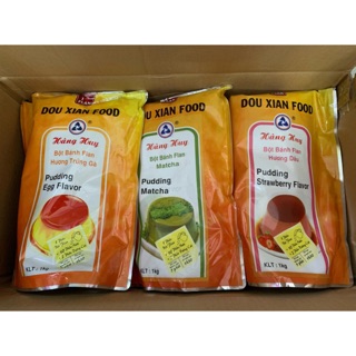 Bột Flan Mele Hàng Huy -matcha-trứng-sô-dâu-môn-dưa lưới -date 2021