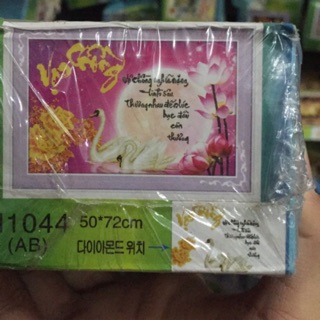 Tranh đính đá thư pháp việt h1044