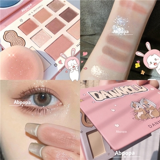 [Hàng mới về] Bảng Phấn Mắt 10 Màu Kèm Má Hồng Và Phấn Bắt Sáng Lâu Trôi Chống Thấm Nước