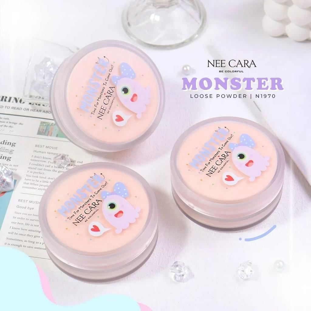 Phấn phủ bột Nee Cara kiềm dầu tông sáng N1970 - Phan phu nee cara kiem dau